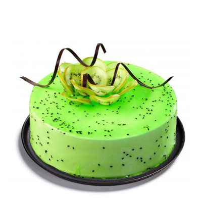 "Round shape Kiwi cake - 1kg  (code PC37) - Click here to View more details about this Product